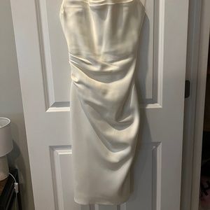 Corset white dress